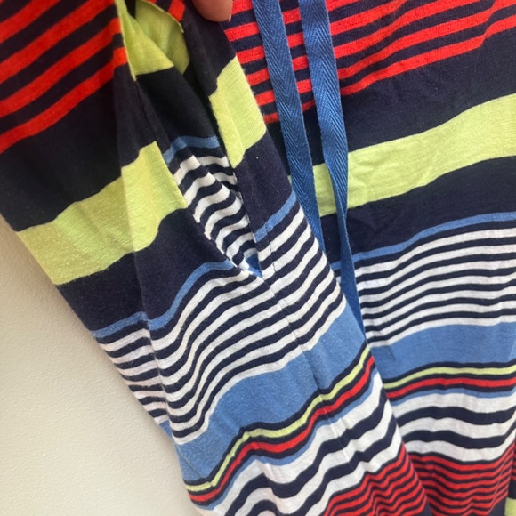 Tommy Hilfiger Strapless Nautical Maxi Dress Size Small Petite - Picture 2 of 8